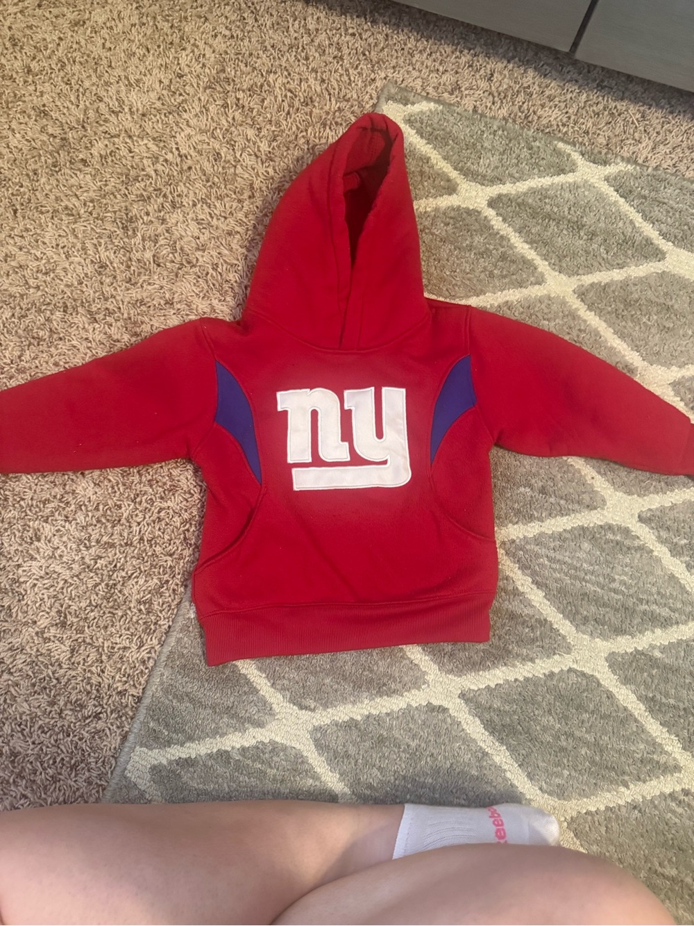 NY Giants toddler hoodie